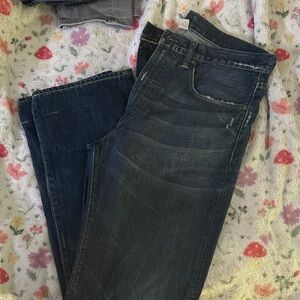 Ralph Lauren Double RL Dark Blue Straight Jeans